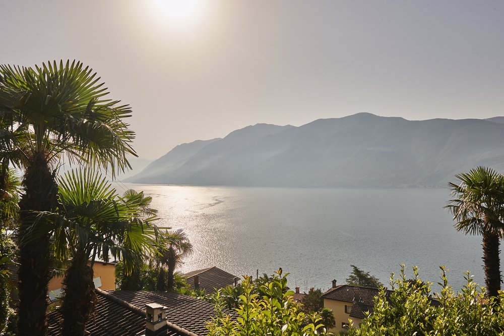 Exterior view in summer - Reka Holiday house Brissago brissago, reka-holiday-house, ticino Exterior view in summer - Reka Holiday house Brissago brissago, reka-holiday-house, ticino