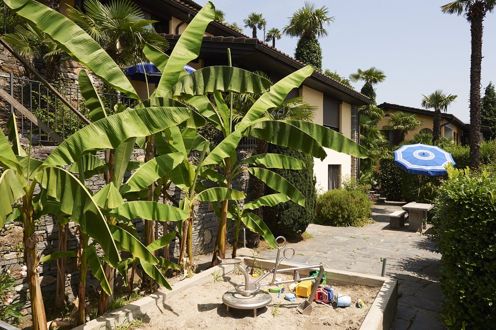 Aussenansicht im Sommer - Reka-Ferienhaus Brissago tessin, reka-ferienhaus, brissago Aussenansicht im Sommer - Reka-Ferienhaus Brissago tessin, reka-ferienhaus, brissago