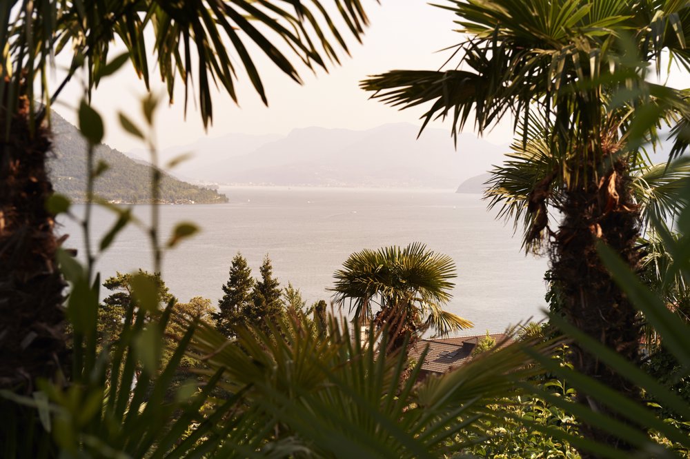 Aussenansicht im Sommer - Reka-Ferienhaus Brissago brissago, tessin, reka-ferienhaus Aussenansicht im Sommer - Reka-Ferienhaus Brissago brissago, tessin, reka-ferienhaus