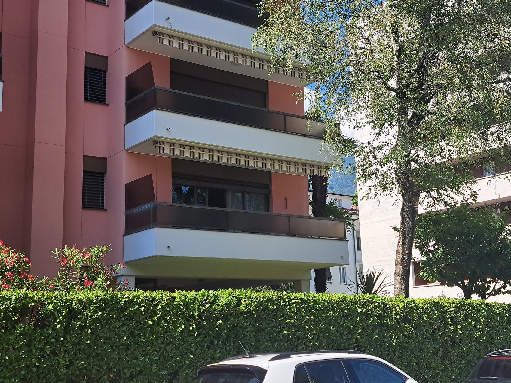 Exterior view in summer - Holiday house Gerwe locarno, summer, gerwe, ticino Exterior view in summer - Holiday house Gerwe locarno, summer, gerwe, ticino