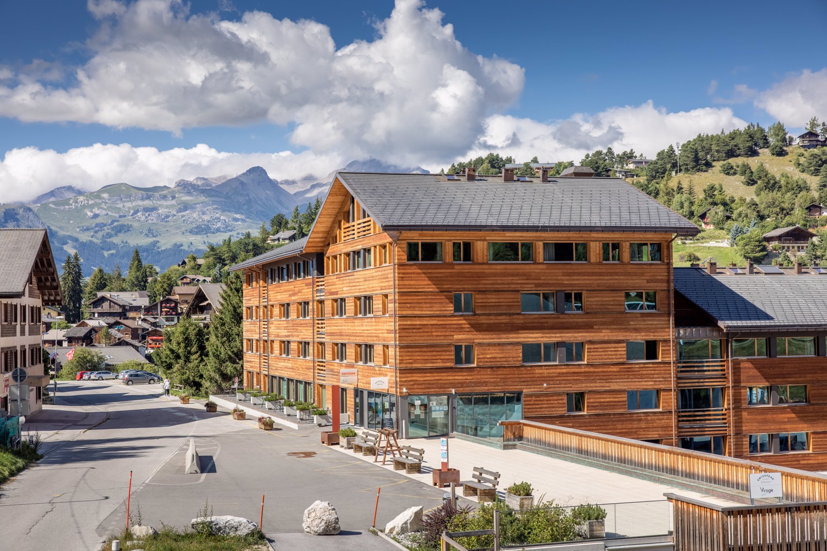 Aussenansicht - Swisspeak Resorts Vercorin Vercorin, Wallis, Swisspeak-Resorts-Vercorin